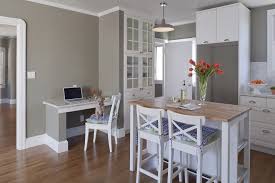 A wide range of colors look great with taupe, making it a super versatile color choice. Los Angeles Benjamin Moore Smokey Taupe Kitchen Traditional With Kitchen And Bathroom Designers Gray Owl