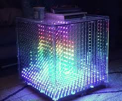 Thankfully, the colored cubes in this version don't actually move, so it will always be in a perpetual state of solved. Led Cube Coffee Table