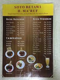 Rumah makan padang goyang lidah. Menu Picture Of Rumah Makan Padang Medan Baru Jakarta Tripadvisor