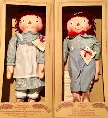 Raggedy ann and andy limited edition volland raggedy andy. Raggedy Ann Andy Exposition Reproduction Dolls By Applause