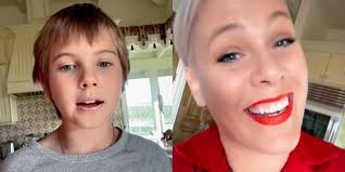 🎵 follow 7clouds on spotify : Pink Shares Tiktok Of Her Daughter Singing Cover Me In Sunshine