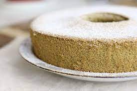 Green Cilantro Green Tea Matcha Chiffon Cake Chiffon Cake Cake Cake Recipes