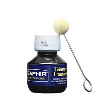 Use vinegar and rust to dye leather black. Saphir Black Shoe Dye For Patina Design 50ml