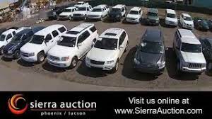 Looking for bad credit auto loans in arizona? Sierra Auction Arizona S Largest Public Auction Youtube