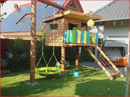 Garten Design 27 Oberteil Spielhaus Mit Schaukel O39p Kinder Spielhaus Garten