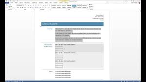 A sample resume to help you get started. How To Create A Resume In Microsoft Word Youtube