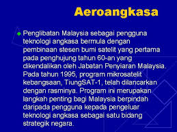 Kejayaan malaysia dalam bidang sukan. Mikrosatelit Malaysia Pertama