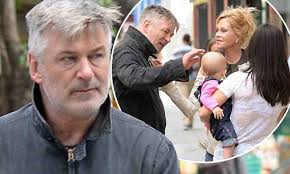 Alec Baldwin bumps into former co-star Melanie Griffith while out with wife  Hilaria and baby daughter in NYC