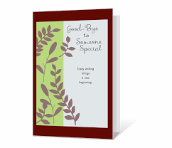 Say farewell to a friend, colleague or boss in style with a personalized greeting card from canva. Template Printable Farewell Cards Transparent Png Download 4064564 Vippng