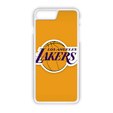 Numerous horizontal stripes that stretch from the letters in the word lakers add dynamics and make the logo recognizable. Los Angeles Lakers Logo Nba Iphone 7 Plus Case Caseshunter