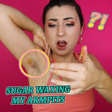 Would You Try SUGAR WAXING Your ARMPITS? 😱