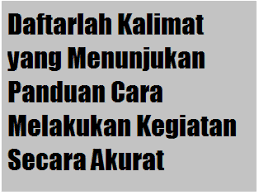 Jawaban bahasa indonesia kelas vii halaman 88 dapat dilihat di brainly.co.id/tugas/12527318. Daftarlah Kalimat Yang Menunjukan Panduan Cara Melakukan Kegiatan Secara Akurat Operator Sekolah