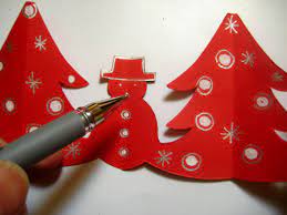 Je n'ai pas de modèles et j'ai pu en. Comment Faire Des Guirlandes De Noel Anniversaire Enfant