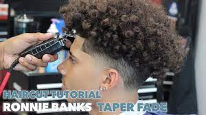 Maybe you would like to learn more about one of these? Haircut Tutorial Ronnie Banks Taper Fade Youtube