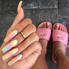 See more ideas about cute nails, nails, nail designs. 15 Ways To Wear The Coffin Nails Trend Aka Ballerina Nails