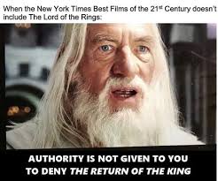 Maybe you would like to learn more about one of these? The Return Of The King 9gag