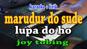 Kunci gitar lupa do ho. Lupa Do Ho Karaoke Joy Tobing Youtube