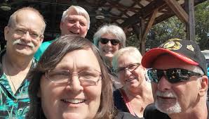 Durrett Friends are Forever Friends! Linda Gaines Cox (Dave), Linda Brown  Reed (Bobby) & Wayne Whitworth (Vickie). Class of '72. Passtime Fish House.