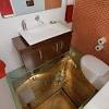 A glass tile bathroom is a modern update to any home. 1