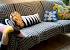 Flower Crochet Sofa Cover
