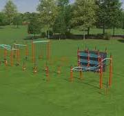 FitCore™ Extreme Course 1 - Outdoor Ninja Warrior Course