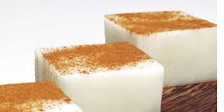 This is every puerto rican party dish. Wilo Benet S Coconut Pudding Tembleque Recipe Delicious Coconut Pudding Tembleque Desserts