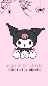 Search, discover and share your favorite aesthetic anime gifs. Hello Kitty Kuromi Aesthetic Wallpaper Doraemon