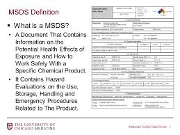 Material safety data sheet (msds) is to inform industrial purchasers and users of hazardous chemicals of the reasonably foreseeable physical and chemical hazards that may arise from the use of those chemicals. Safety Data Sheet Definition Hse Images Videos Gallery