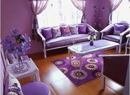 Keterbatasan ruang dapat disiasati dengan penggunaan warna cat yang sesuai. Ruang Tamu Bertemakan Warna Purple Deco Rumah Cantik Facebook