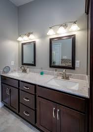 espresso vanity with mocha vanity top