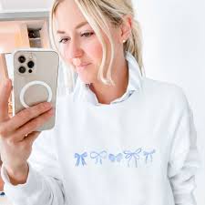 Linda sudadera Mini Bow Devin