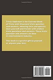 Nov 10, 2021 · a comprehensive database of more than 553 entertainment quizzes online, test your knowledge with entertainment quiz questions. Trivia Addiction Volume 1 1001 Fun Trivia Question About Everything Trivia Quiz Questions And Answers By Jain Ravi Amazon Ae