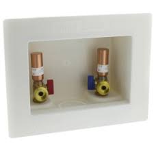 I have made sure the hoses are tight but when i put the valve handle in the upright position the water is turned off to the washer. Washing Machine Box Ox Box Washing Machine Outlet Box Washing Machine Supply Box Sioux Chief Washing Machine Box Supplyhouse Com