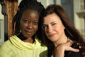 Tella Kpomahou y Maite Sandoval en el FCAT'08