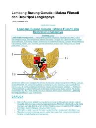 Lambang negara indonesia adalah burung garuda lambang negara tersebut menggambarkan. Lambang Burung Garuda