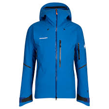 Mammut offers therefore concentrate on production processes that are as clean as possible and keep emissions as low as possible. Mammut Nordwand Thermo Herren Hardshell Kapuzenjacke Azurit Bike24