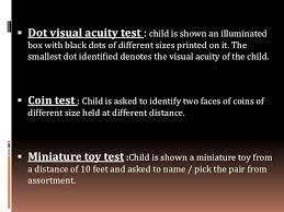 Methods Of Visual Acuity Testing In Preverbal Children