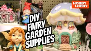 Fairy garden supplies with our exciting selection of fairy garden miniatures, bring true magic and whimsy to your yards, terrariums, or anywhere you wish! Hobby Lobby Shop With Me Diy Fairy Garden Supplies Youtube