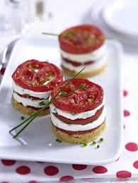Tomaten Kase Turmchen Rezept Lecker Rezepte Fingerfood Rezepte Fingerfood