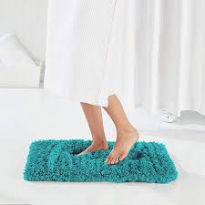 Amazon Com Genteele Non Slip Memory Foam Shaggy Bathroom Mat Water Absorbent Super Plush Bath Mat Washab Washable Bathroom Rugs Bathroom Mats Bathroom Rugs
