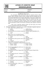 Soal Uts Bahasa Jawa Kelas Xii Semester 1 Ilmusosial Id