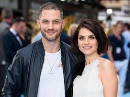 He is currently gearing up to play mad max hence the beard and long hair. Tom Hardy And Charlotte Riley Name Newborn Son After Forrest Gump The Independent The Independent