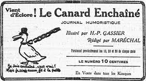 De son côté, le canard enchaîné ne propose sur son site que les unes de ses numéros papier, et leur accès en format pdf. Les Premiers Pas Du Canard Enchaine Le Blog De Gallica