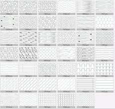 Black And White Hatch Patterns Wood And Stone Autocad Hatch Patterns For All Versions Hatch Pattern Hatch Autocad Autocad