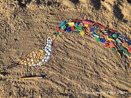 I Create Beach Mosaic Art With A Message Waste Art Conservation Art Mosaic Art
