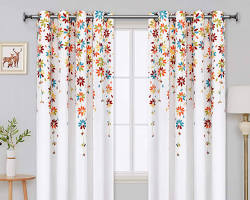 Floral Curtains on Amazon