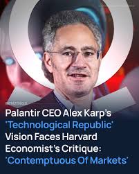 As Palantir Technologies stock soars 20.97% year-to-date, Harvard professor  and economist Jason Furman has delivered a measured critique of CEO Alex  Karp's new book, arguing it prioritizes cultural solutions over concrete  policy