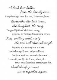 The Fallen Limb Funeral Grief Poem Griefquotes Grief Quotes Grandad Funeral Poems Funeral Quotes Mom Poems