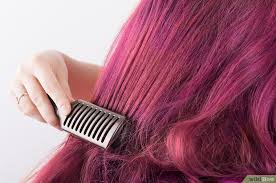 How To Temporarily Dye Hair With Food Dye 13 Steps Food Coloring Hair Dye Food Coloring Hair Diy Hair Dye