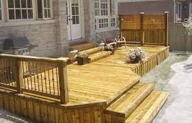 How To Build Your Own Deck Building A Deck Deck Design Backyard